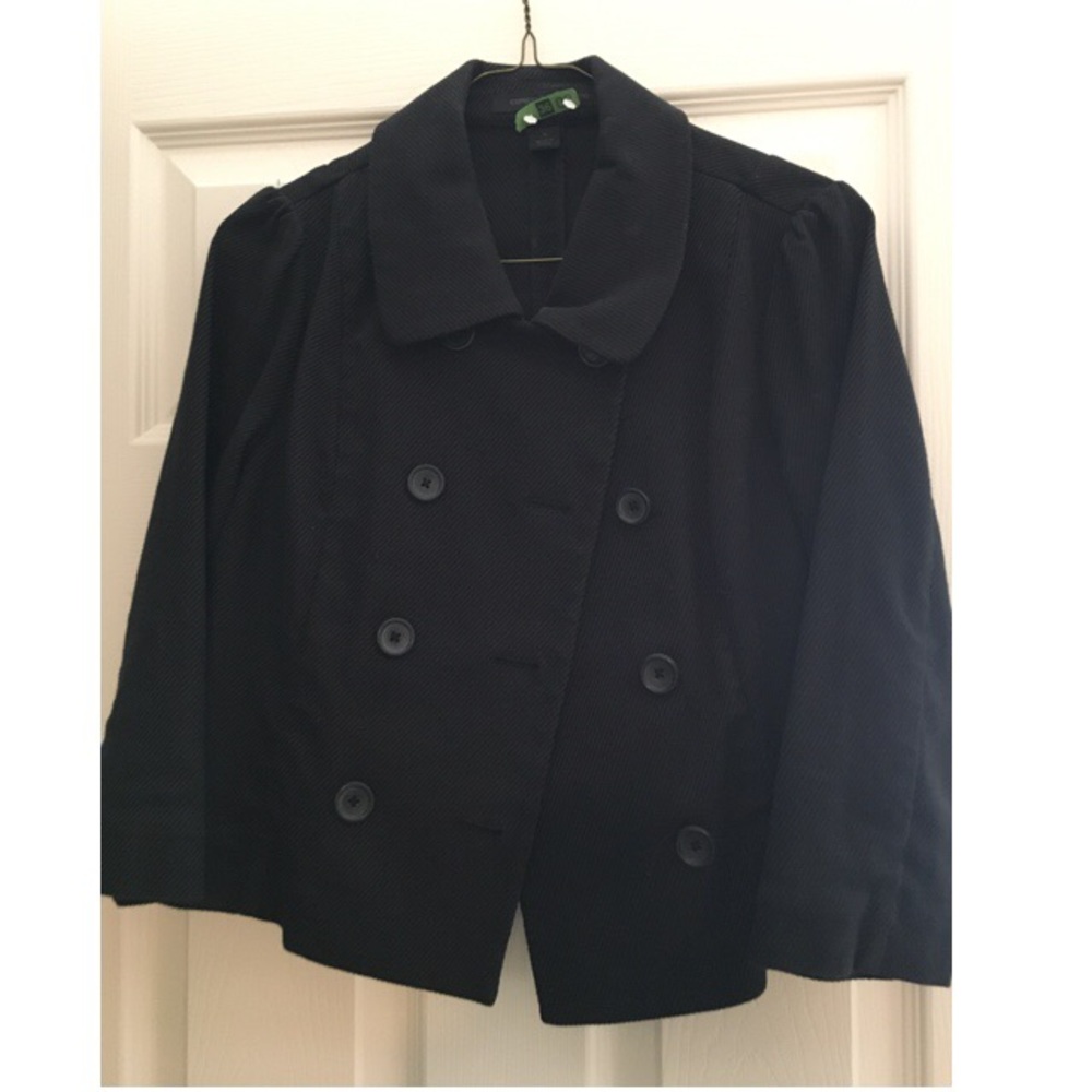 Express cropped 3/4 sleeve jacket